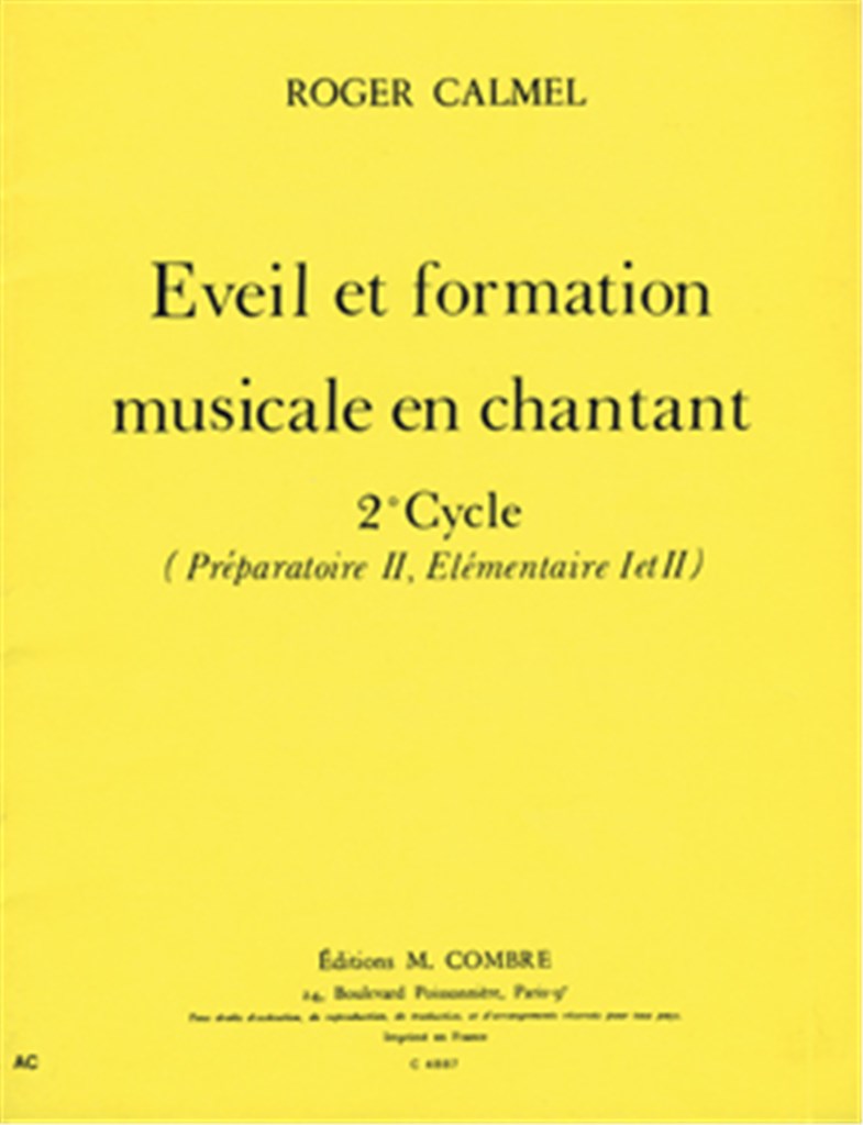 Eveil et formation musicale en chantant 2e cycle